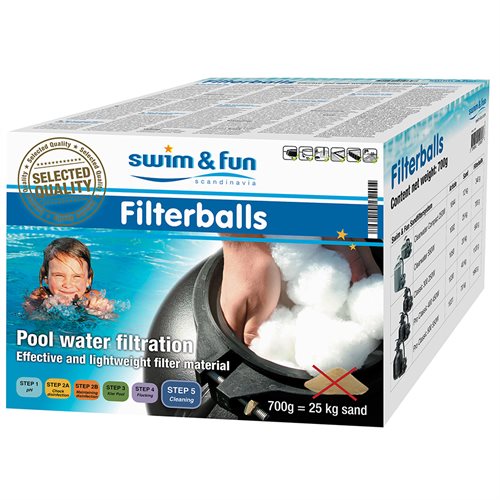Filterballs Filtermedie Swim & Fun