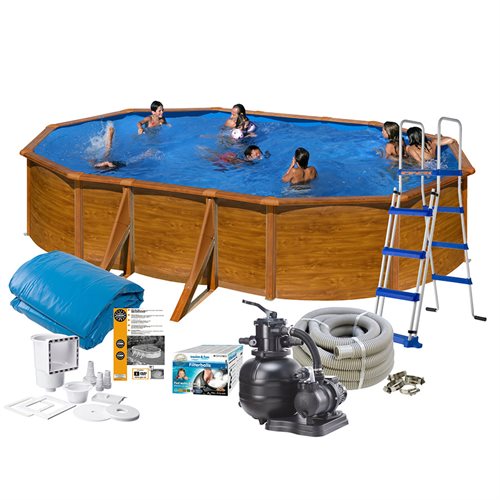 Pool Kit 120 Basic 500 x 300 cm Brun Swim & Fun