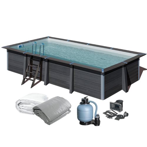 Pool Kit 124 Composite 606 x 326 cm Swim & Fun
