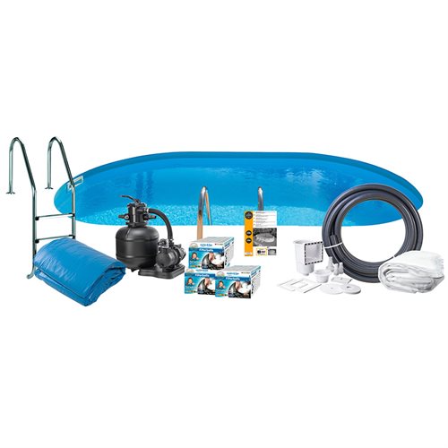Pool Kit 150 Nedgravet 800 x 400 cm Swim & Fun