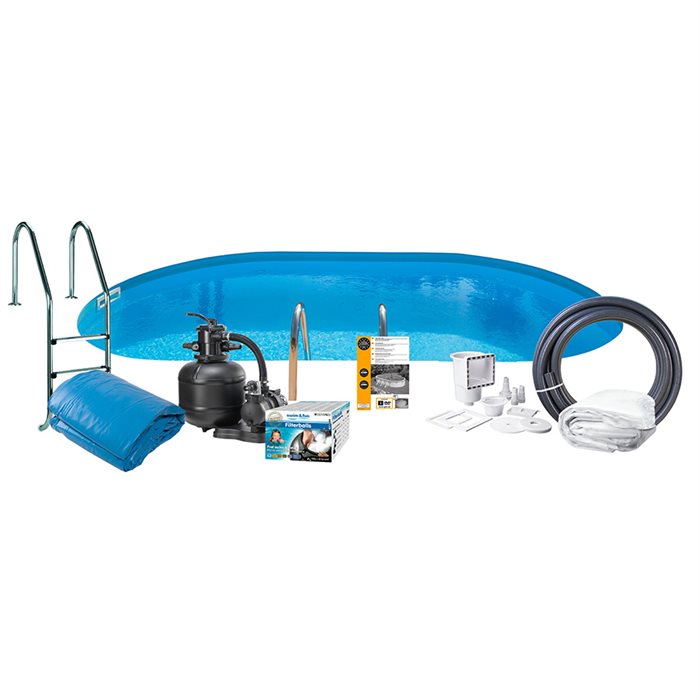 Pool Kit 120 Nedgravet 500 x 300 cm Swim & Fun