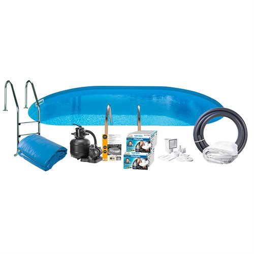 Pool Kit 120 Nedgravet 800 x 400 cm Swim & Fun
