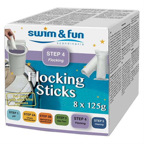 Flokulant Sticks 8 stk Swim & Fun