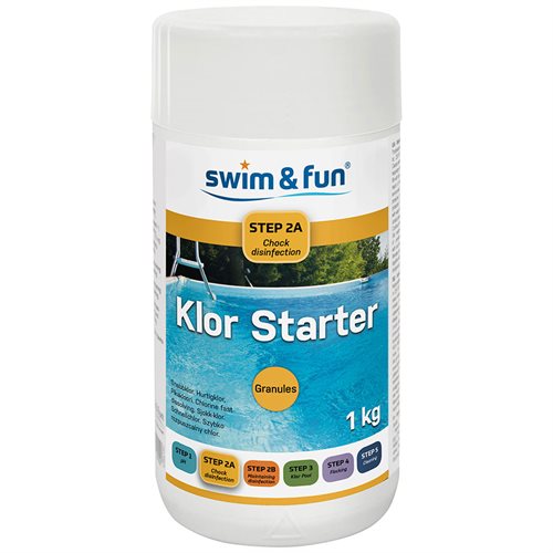 Klor Starter Granulat Swim & Fun