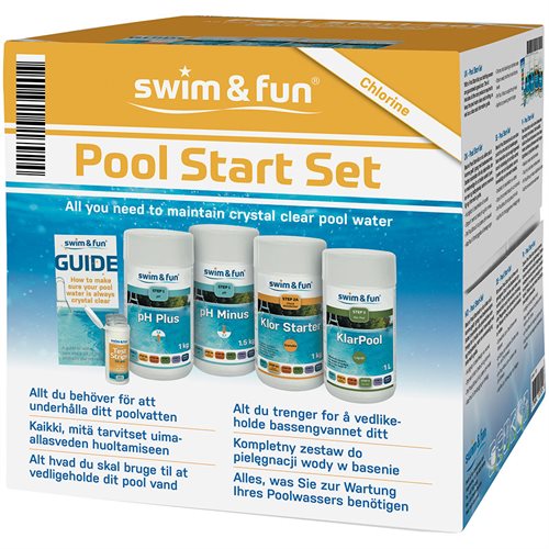 Pool Kemi Start Sæt Klor Swim & Fun